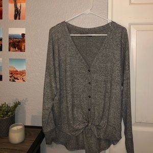 Abercrombie and Fitch Grey Sweater